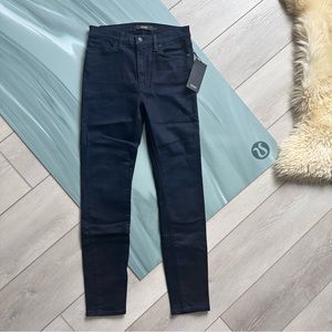 Size 27 NWT Hudson Barbara High Rise Super Skinny Ankle Jeans Indigo